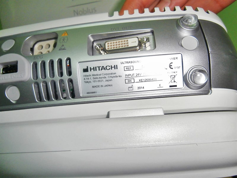 Портативный ультразвуковой сканер экспертного класса Noblus HITACHI 2