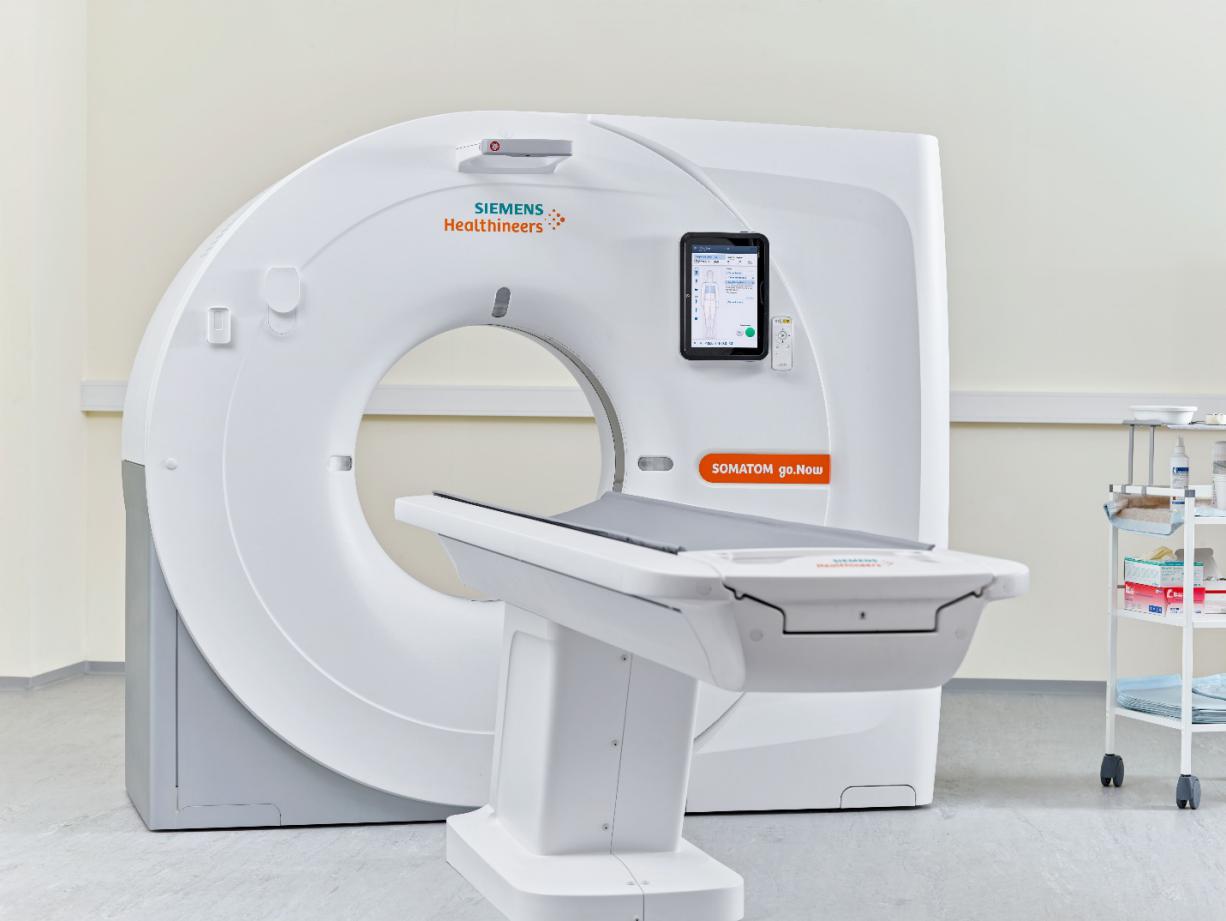 Компьютерный томограф Somatom Go.Now с функцией остеоденситометрия (2021 год) 2