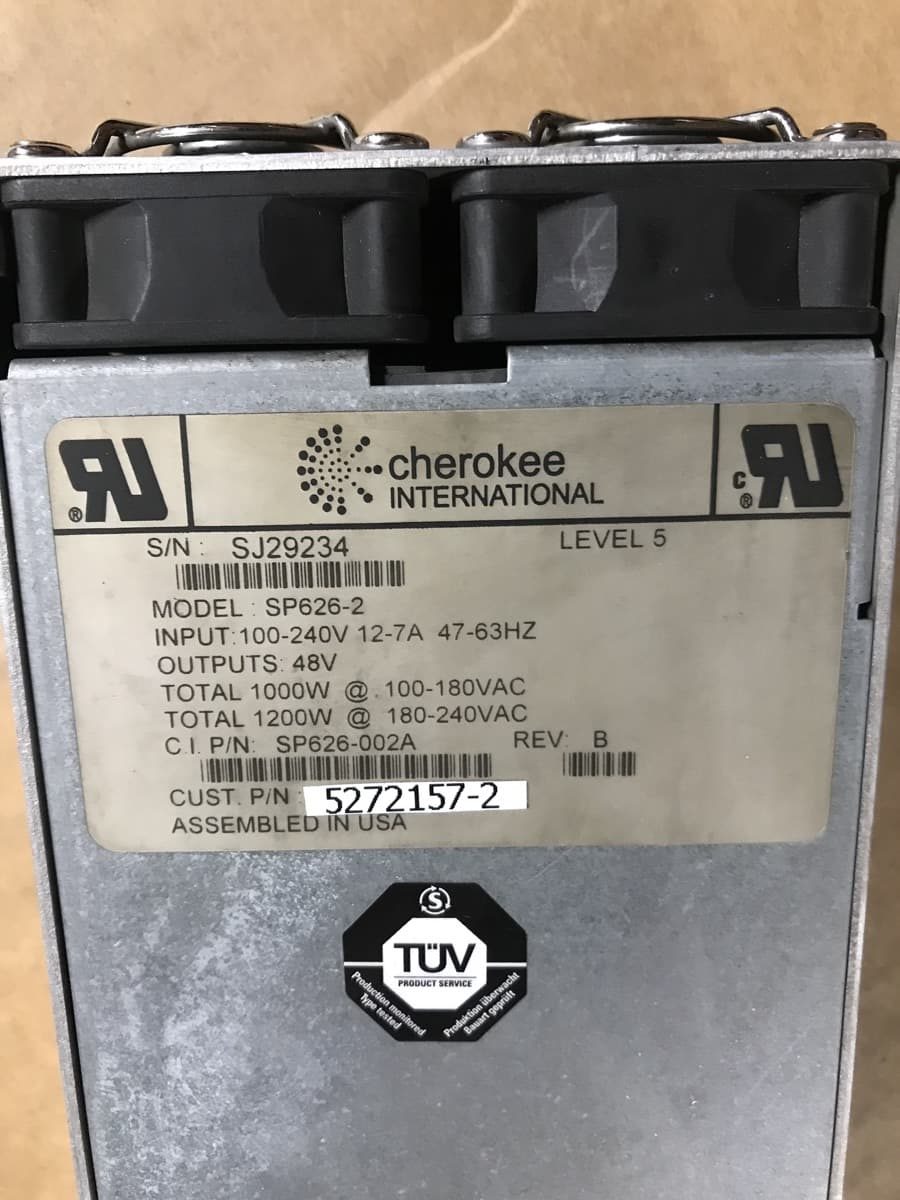 5272157-2-Cherokee 48Vdc 1KW supply with Ferrite filter