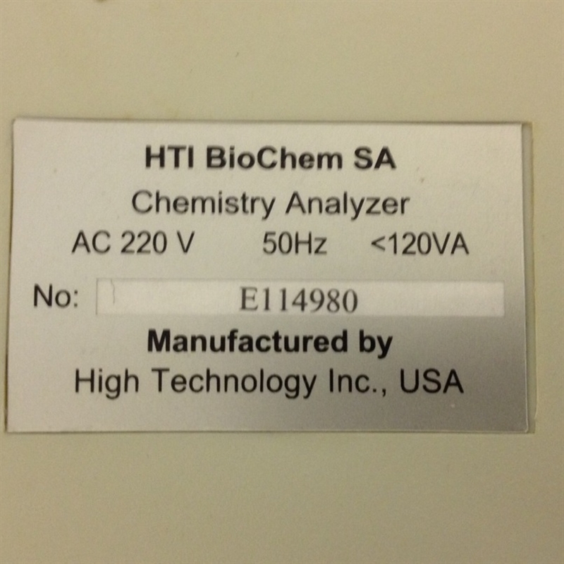 Лабораторный биохимический анализатор BioChem SA High Technology + термостат 2