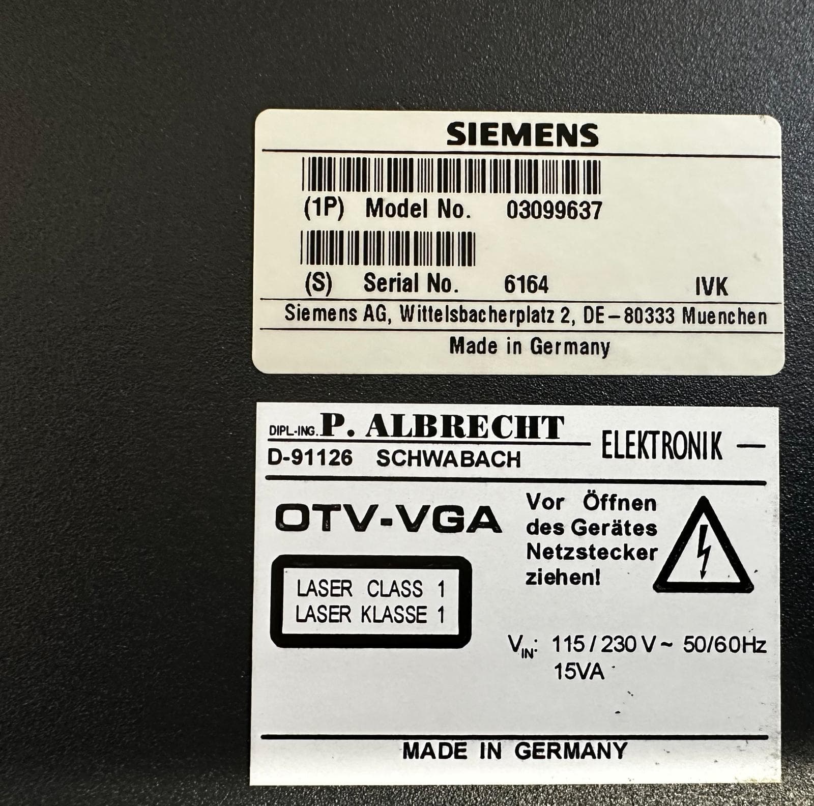 3099637-Isolation amplifier OTV-VGA