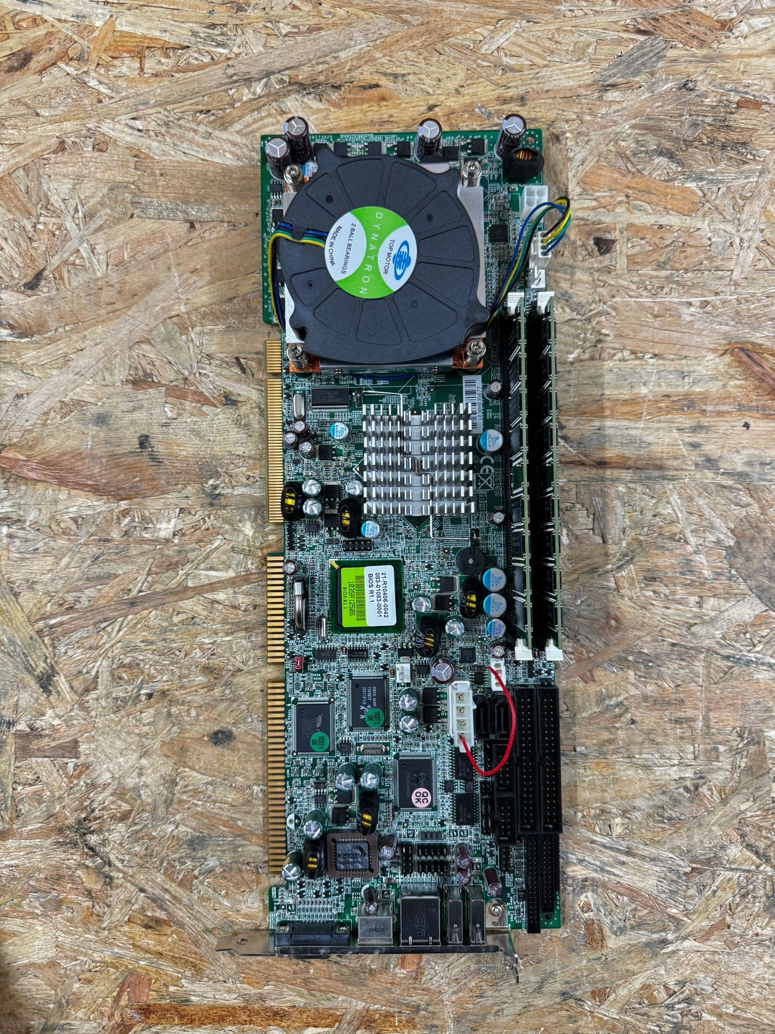 ROBO-8773VG-A-Portwell Motherboard + CPU&amp;RAM