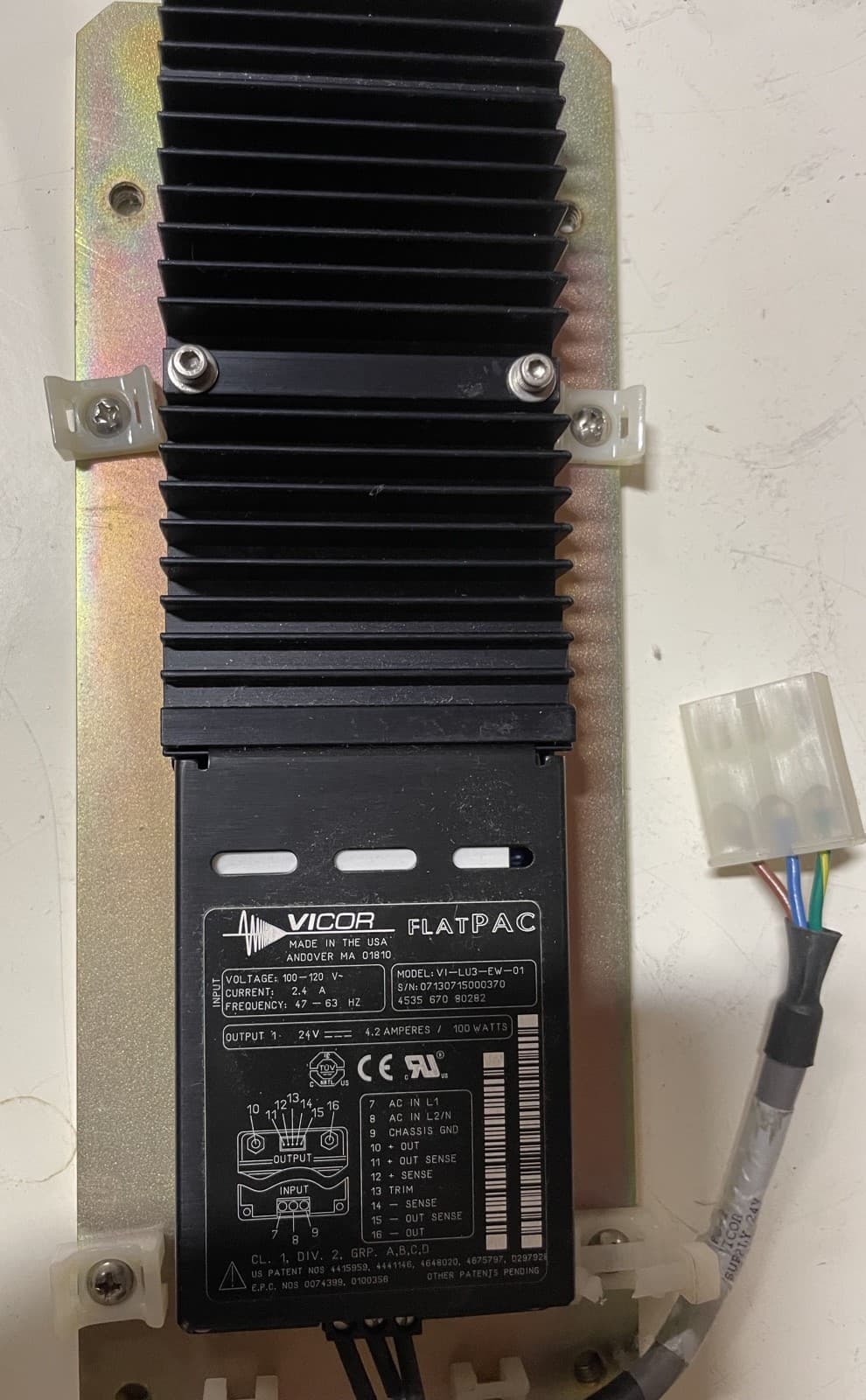 453567080282-POWER SUPPLY, SINGLE OUTPUT