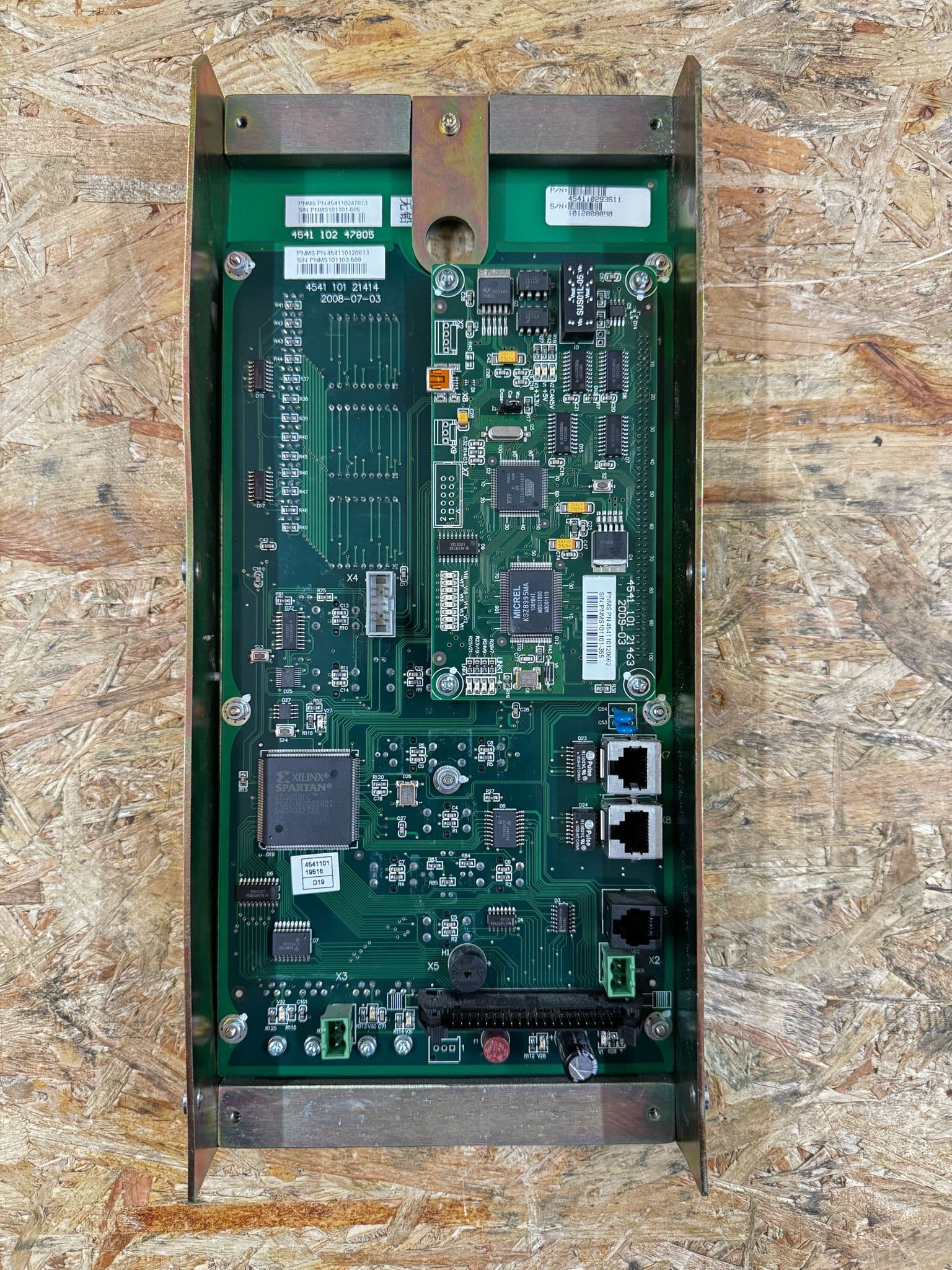 454110293611-Front operator panel with display