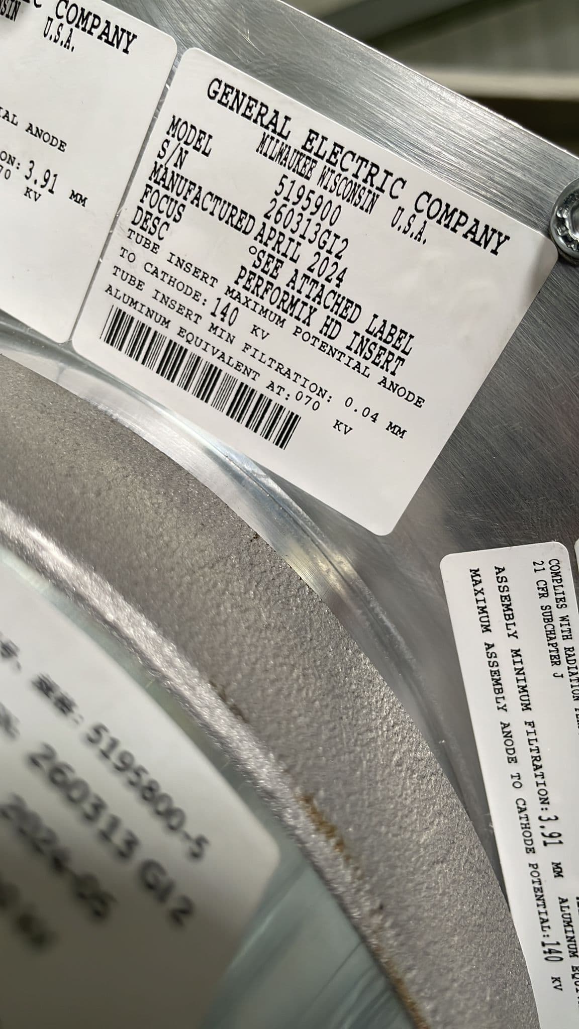 5195900-MX240  Perseus Tube