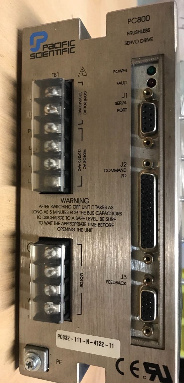 PC832-111-N-4122-11-SERVO DRIVE