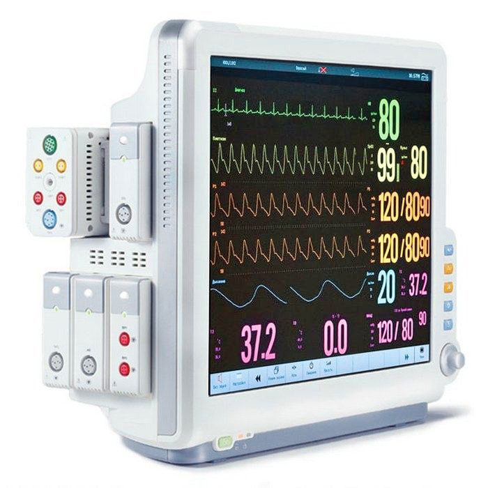 Монитор пациента модульный Storm D6 с модулями EMS 1.3, ICG и мультигаз  1