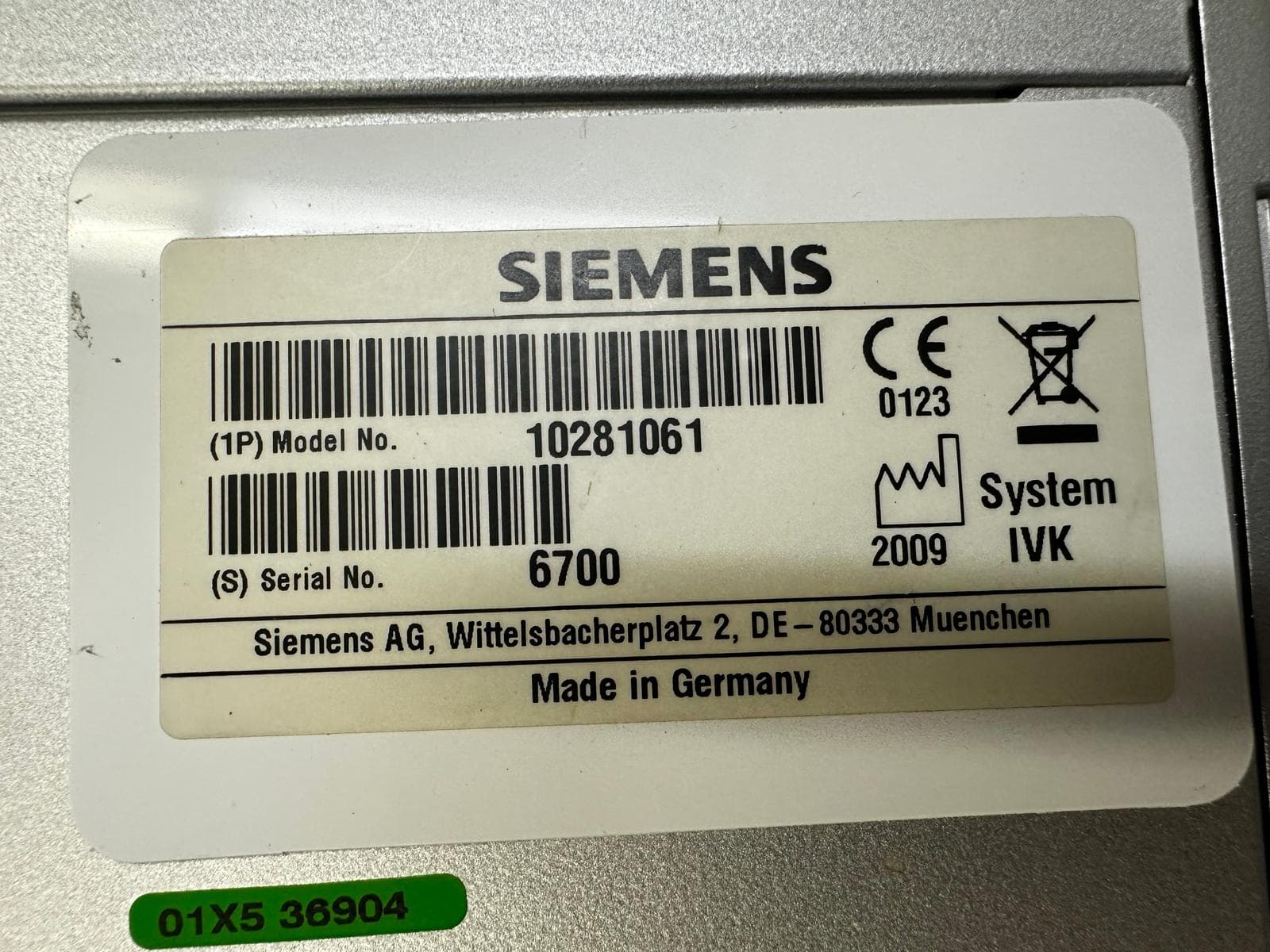 10281061-Workstation Leonardo syngo X-WP