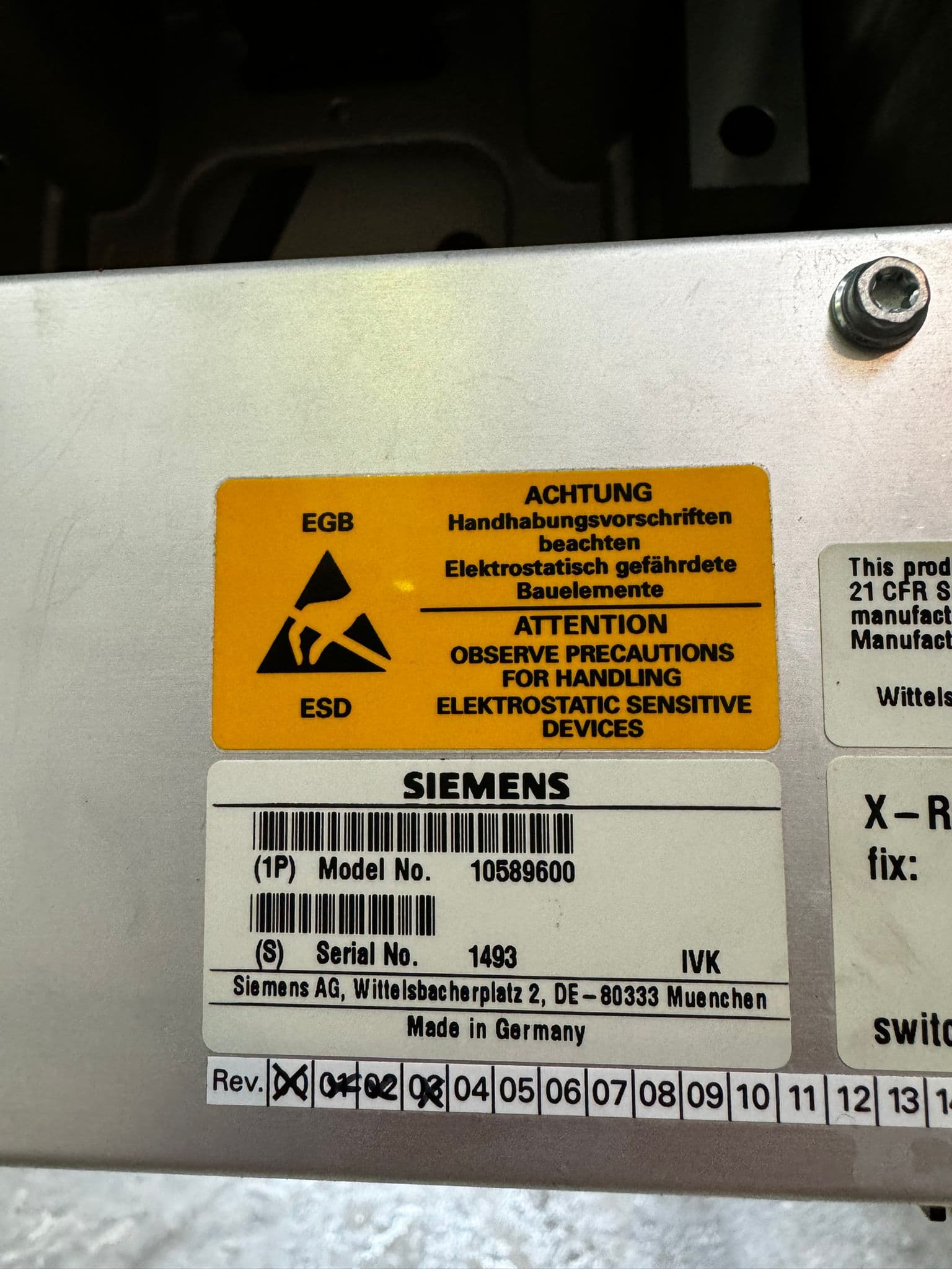 10589600-Tube Collimator Z62