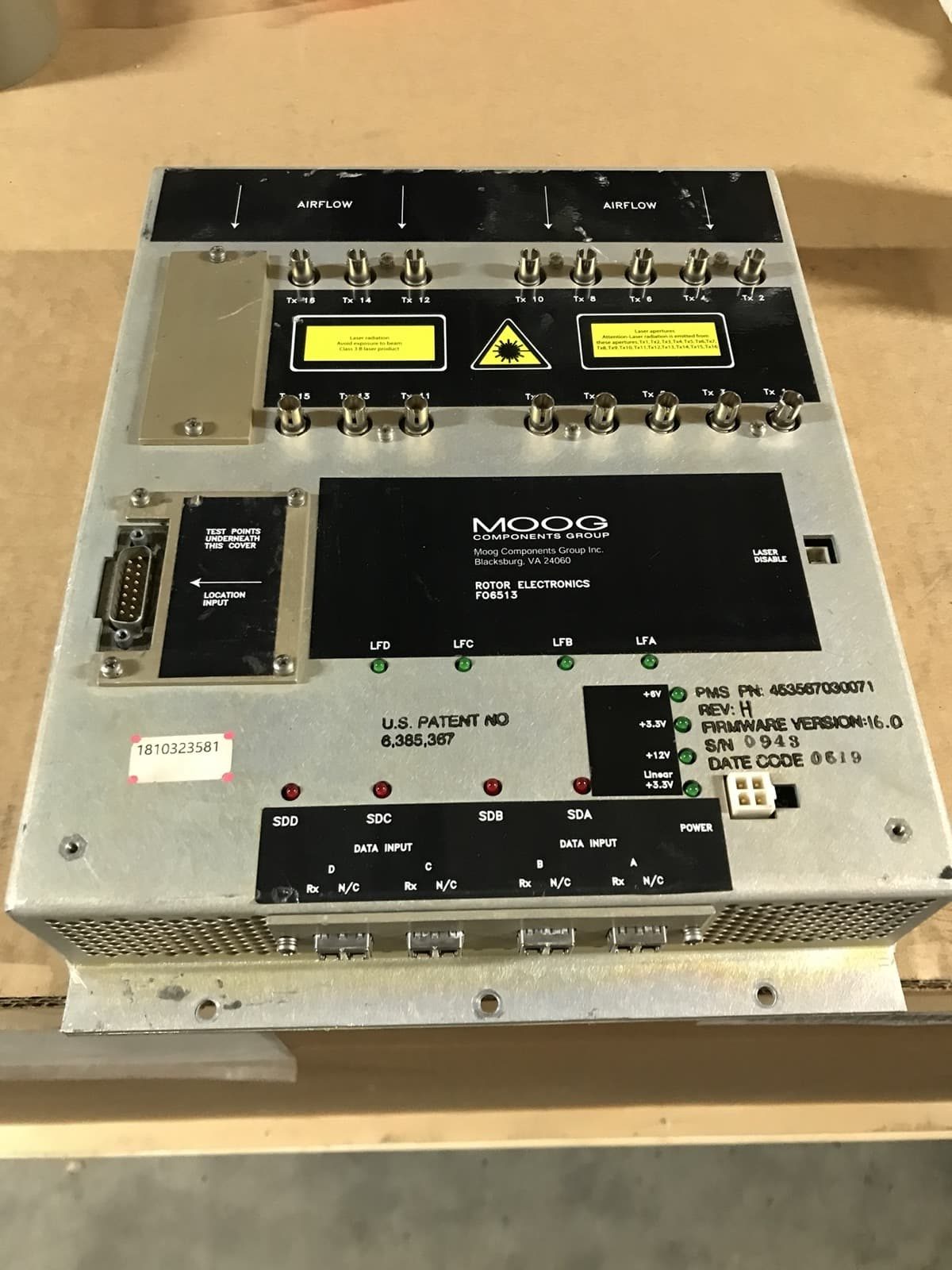 453567030071-ROTOR OPTICAL TRANSMIT/TER BOX