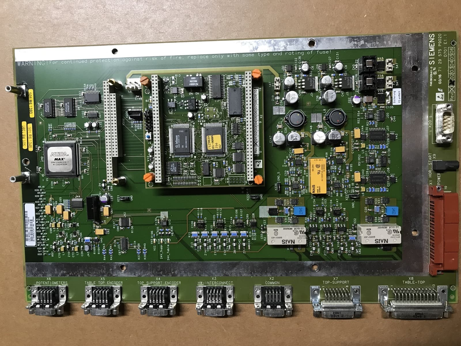 7129575-D701 BOARD PTH, PTH