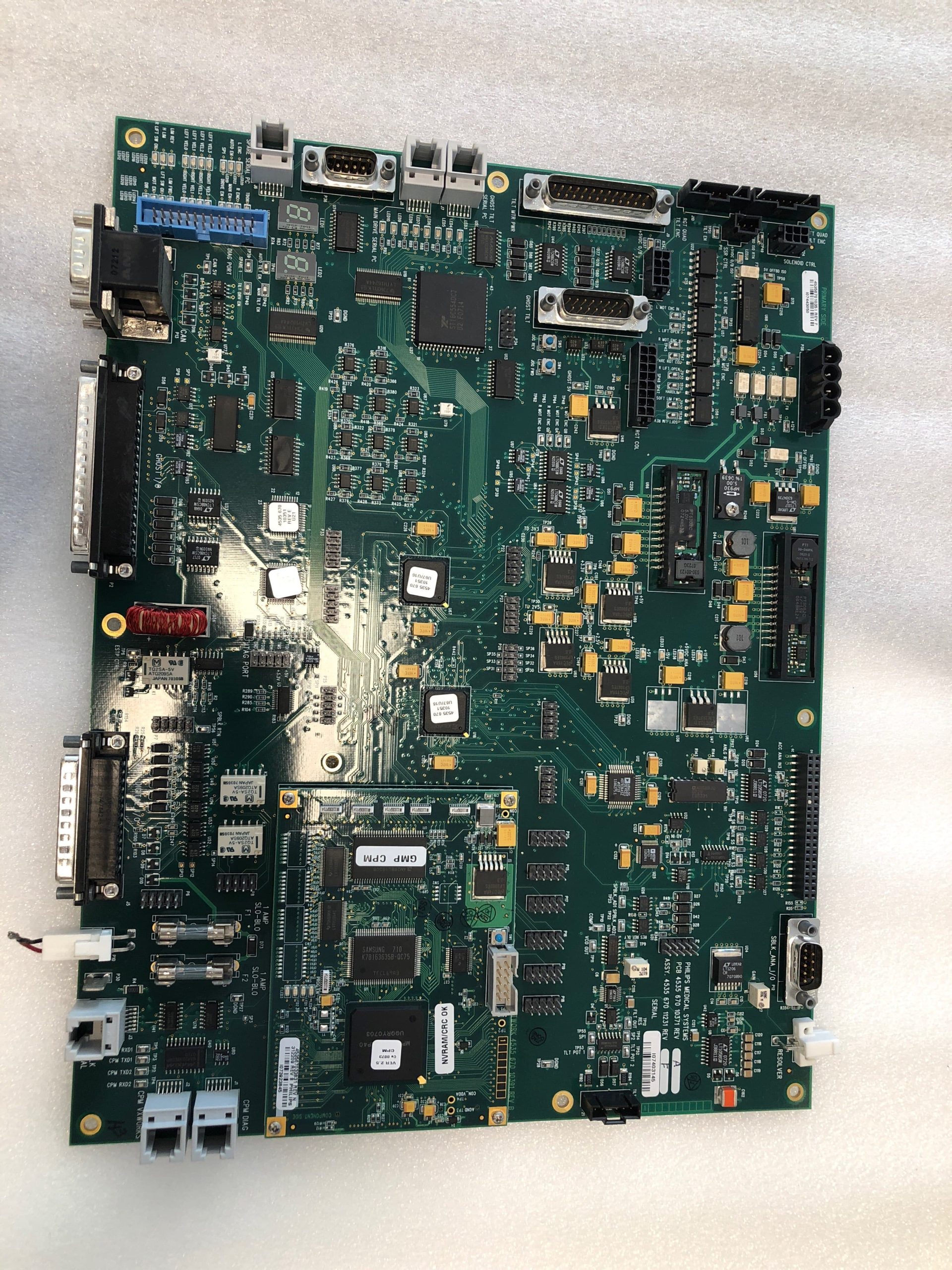 453567010351-Gantry Motion Processor Board, Gantry Motion Proccess