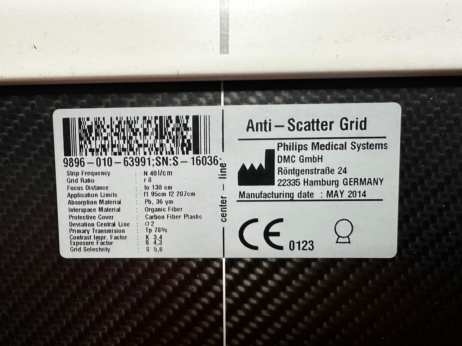 989601063991-Anti Scatter Grid