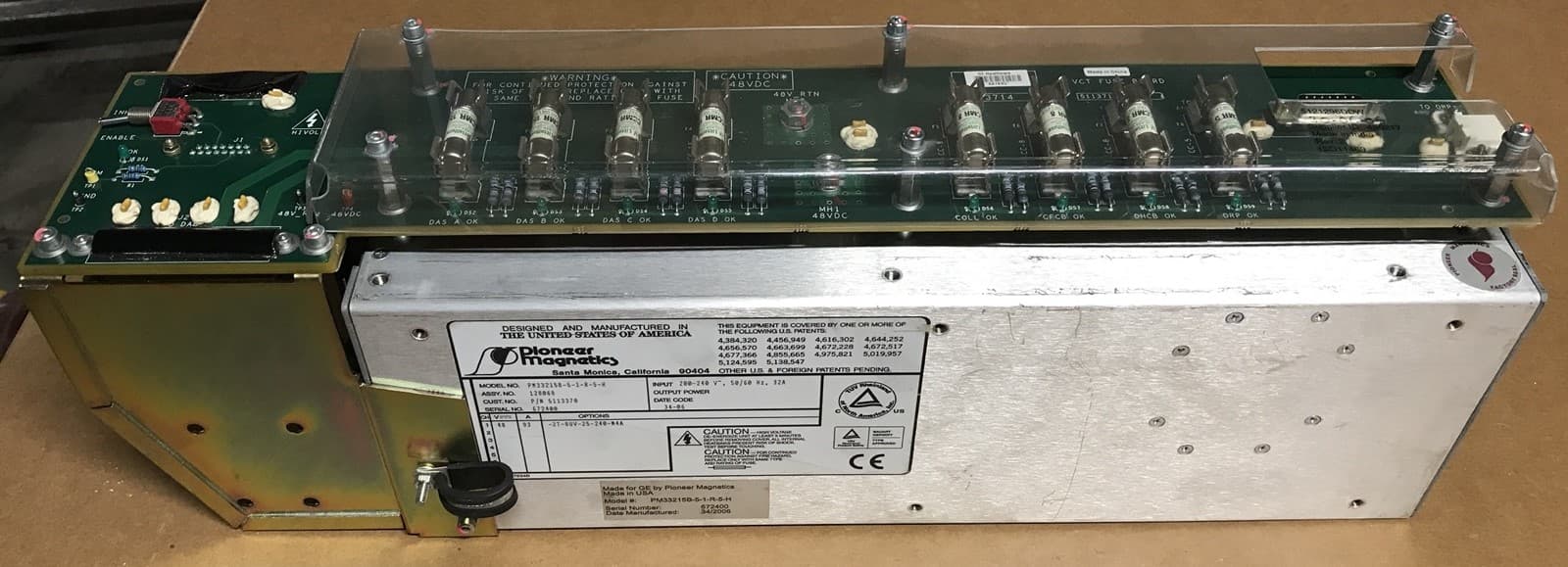 5113370-GE Lightspeed power supply
