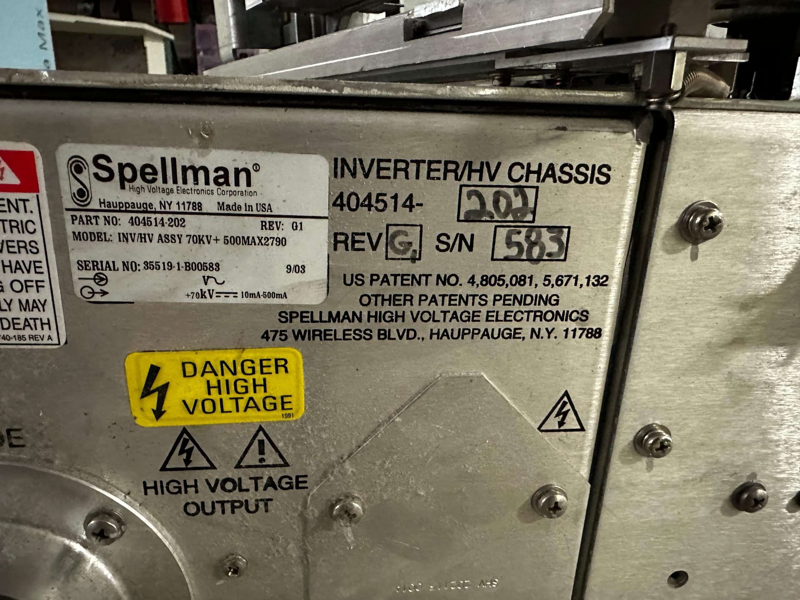 404514-202-AC INVERTER/HV CHASSIS