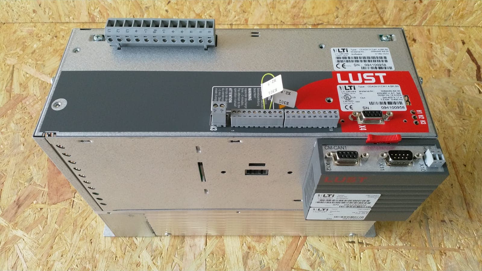 3084449-FREQUENCY CONVERTER CONTROLLER FREQ. INVARTER 0..1600HZ