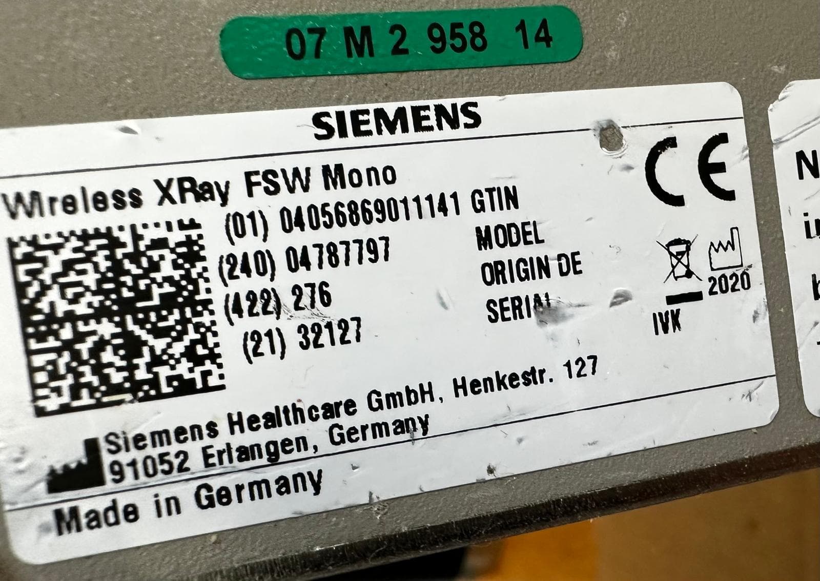 4787797-Wireless XRay FSW Mono