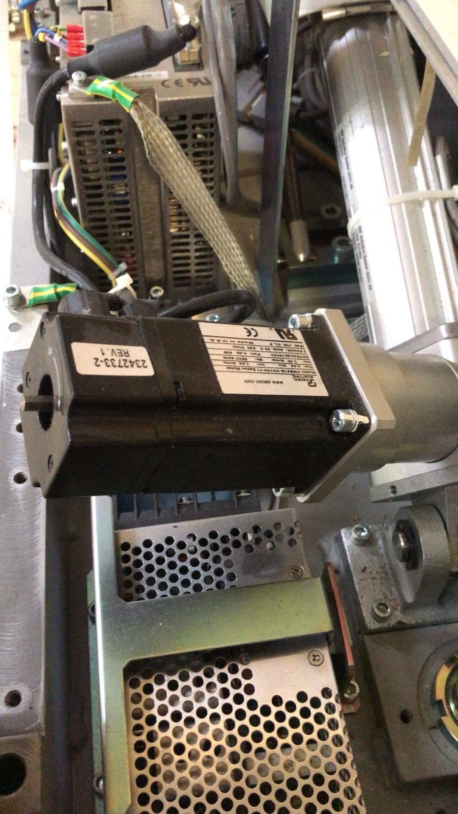 2342733-2-H-POWER, AC ELEVATION MOTOR, EMC2