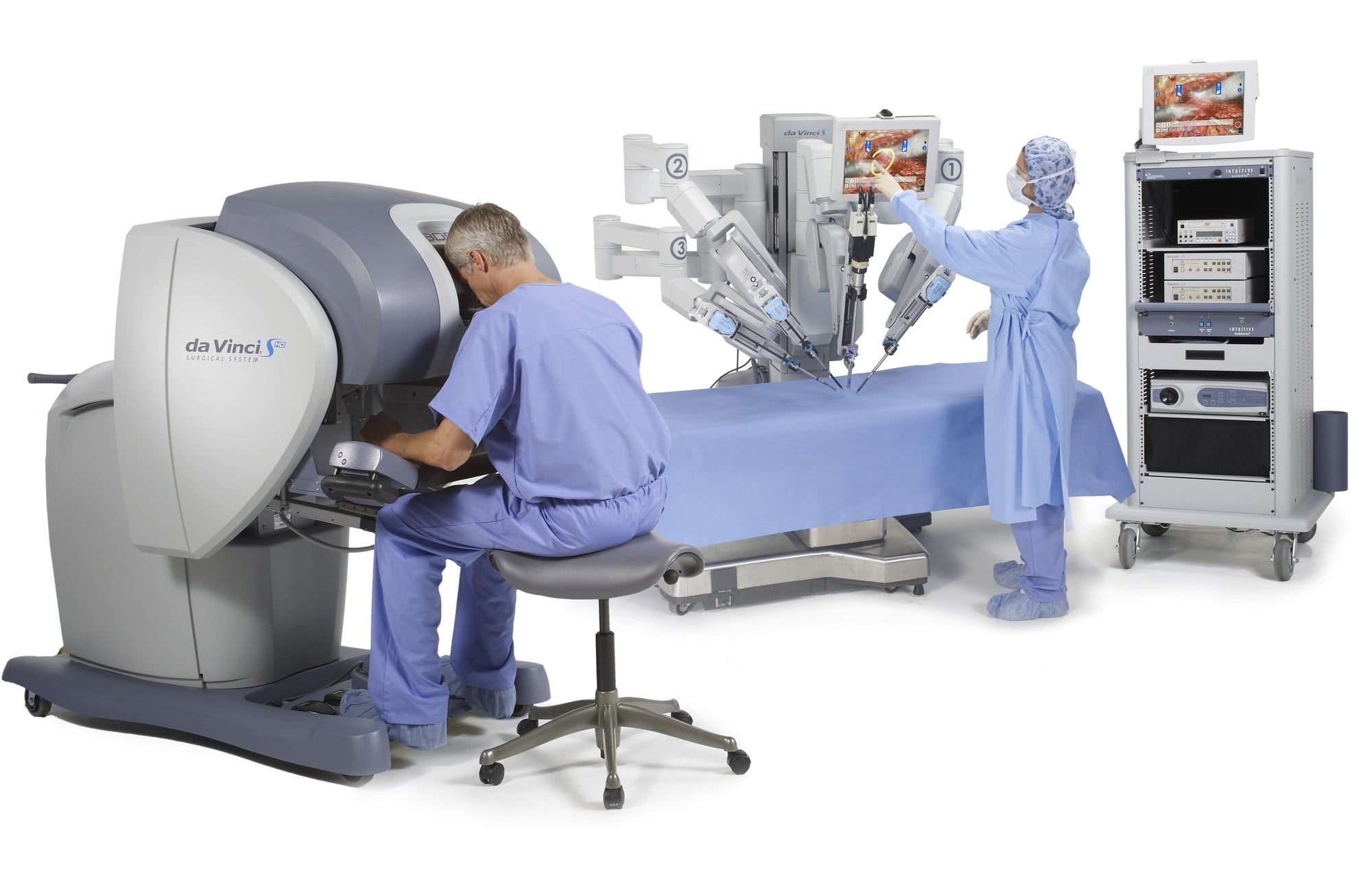Хирургическая робото-ассистированная система da Vinci Robot S HD Intuitive Surgical 1