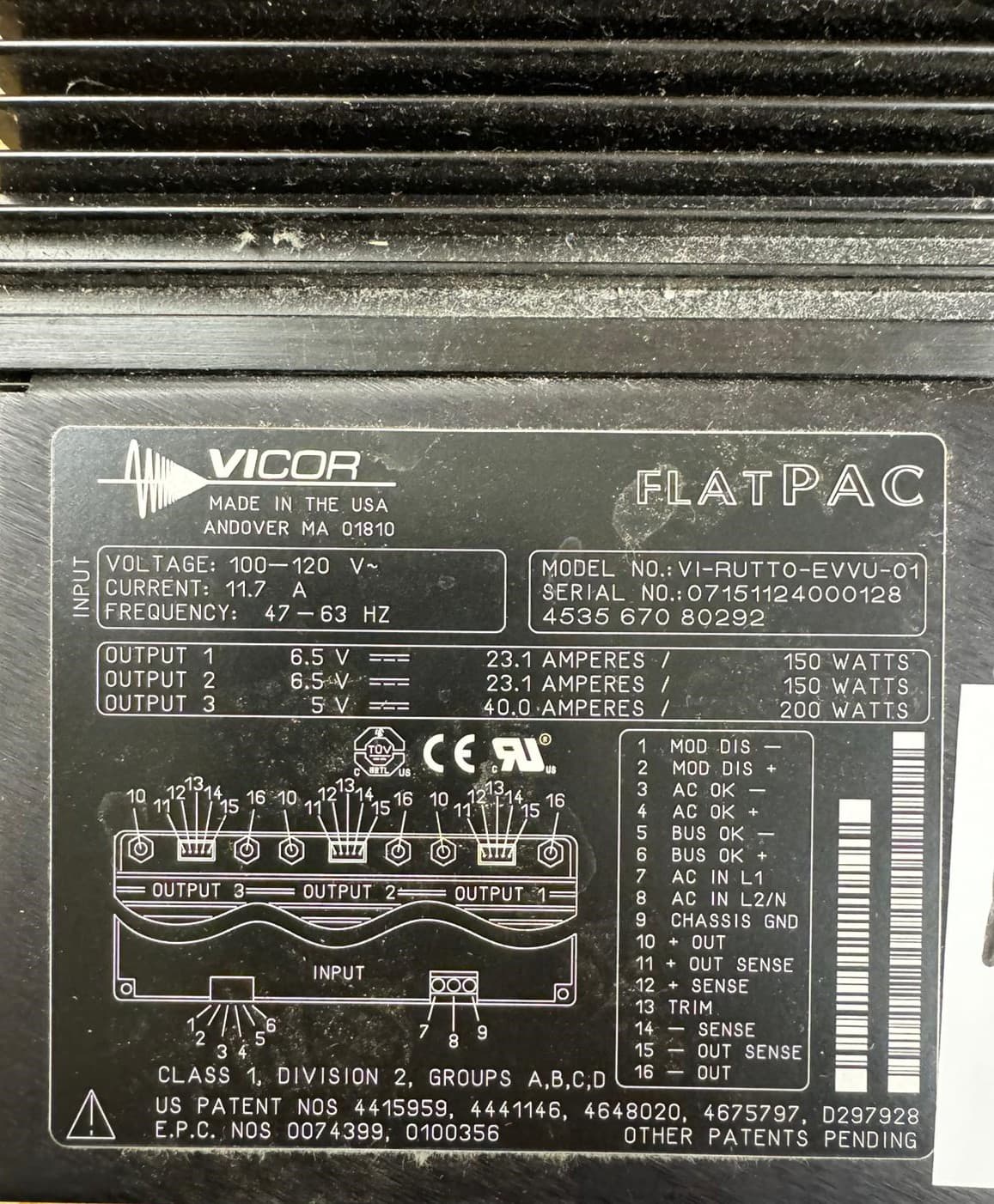 453567080292-POWER SUPPLY, TRIPLE OUTPUT