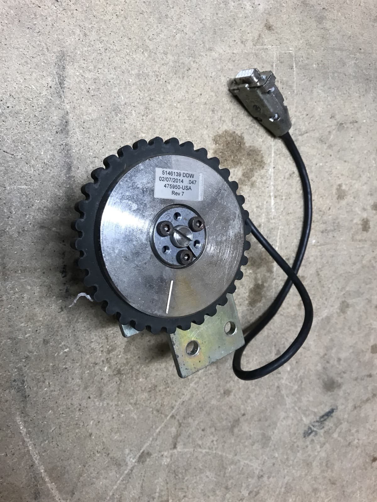 5146139-Axial drive feedback encoder assy