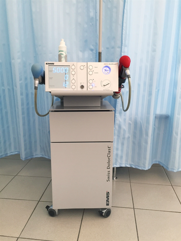 Аппарат радиальной ударно-волновой терапии Swiss Dolorclast Classic, EMS Швейцария 2