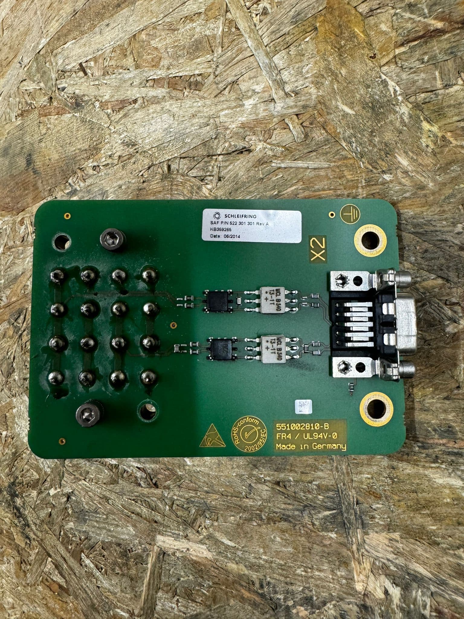 552000917-Schleifring Signal Carbon Brush Set