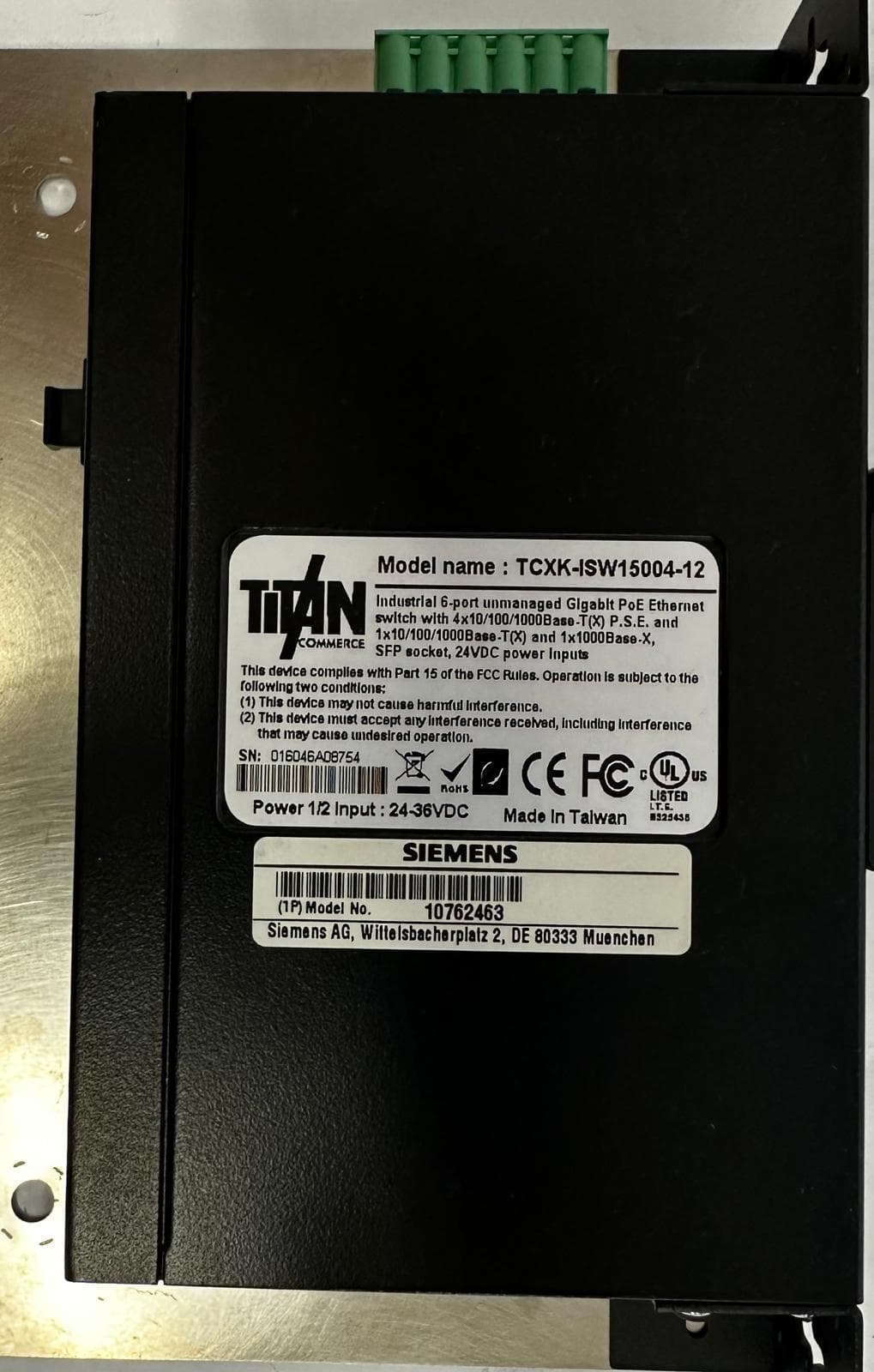 10762463-Ethernet Switch