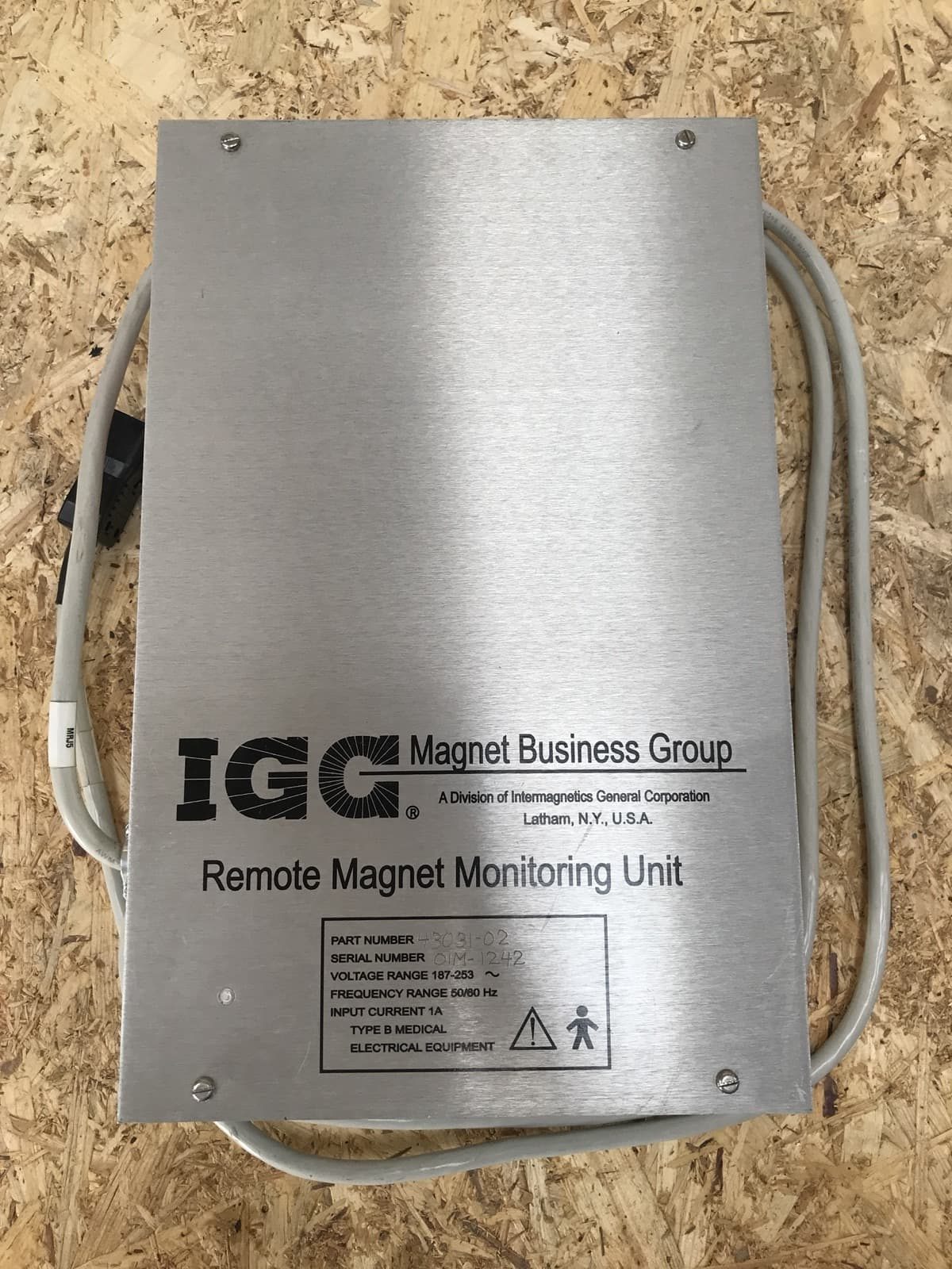 43031-02-IGC Remote Magnet Monitoring Unit+CABLE ASSY (MRJ5-ZX52A/B)