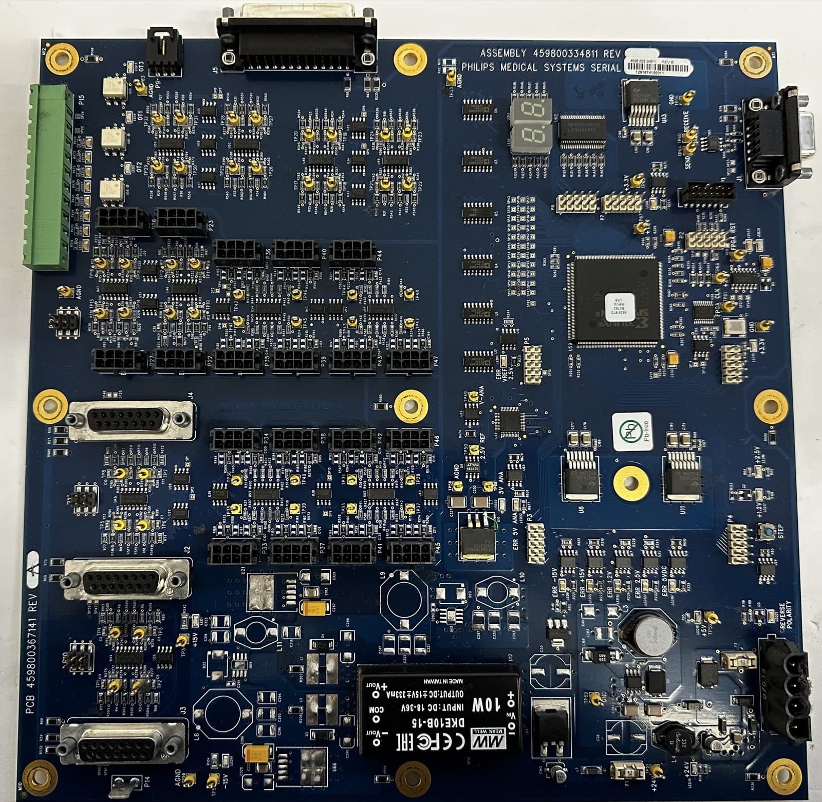 459800334811-PCB ASSY, GM SENSOR BASEBOARD