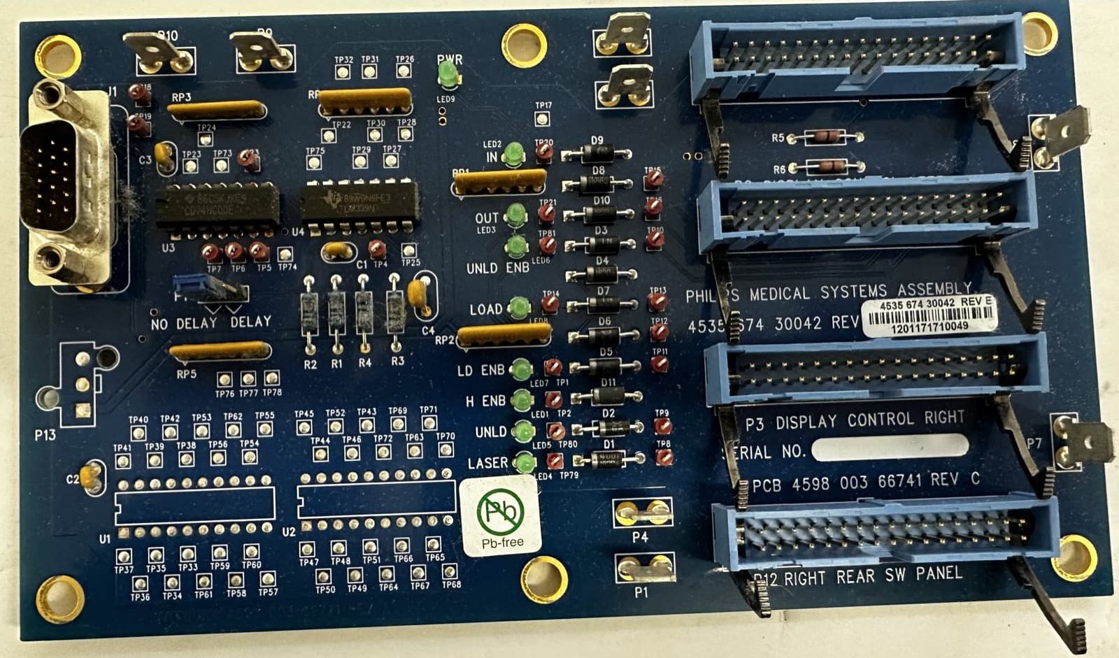 453567430042-Footswitch Tableside Control PCB Assembly
