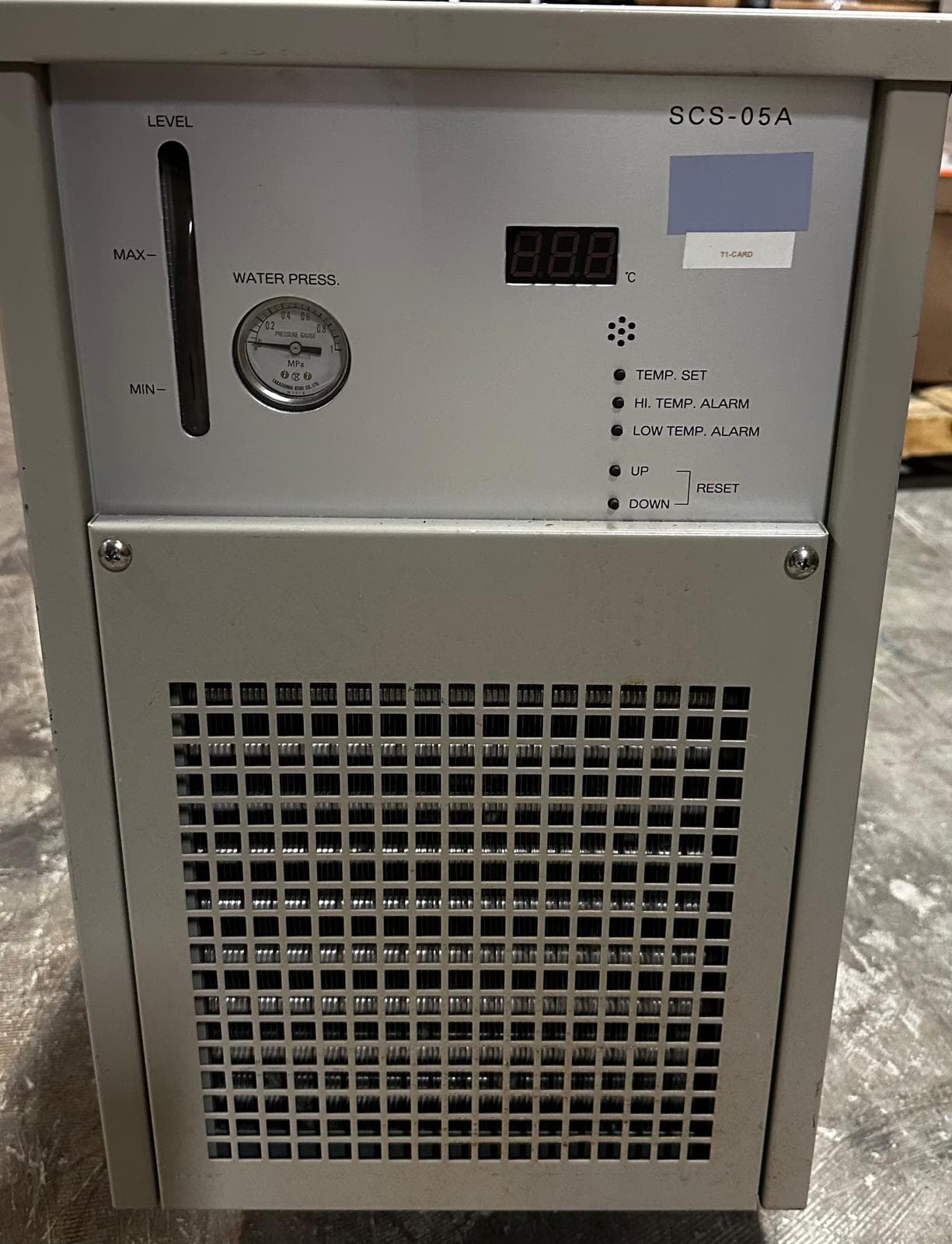 SCS-05A-Chiller Unit