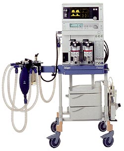 Наркозно-дыхательный аппарат Draeger Fabius 1
