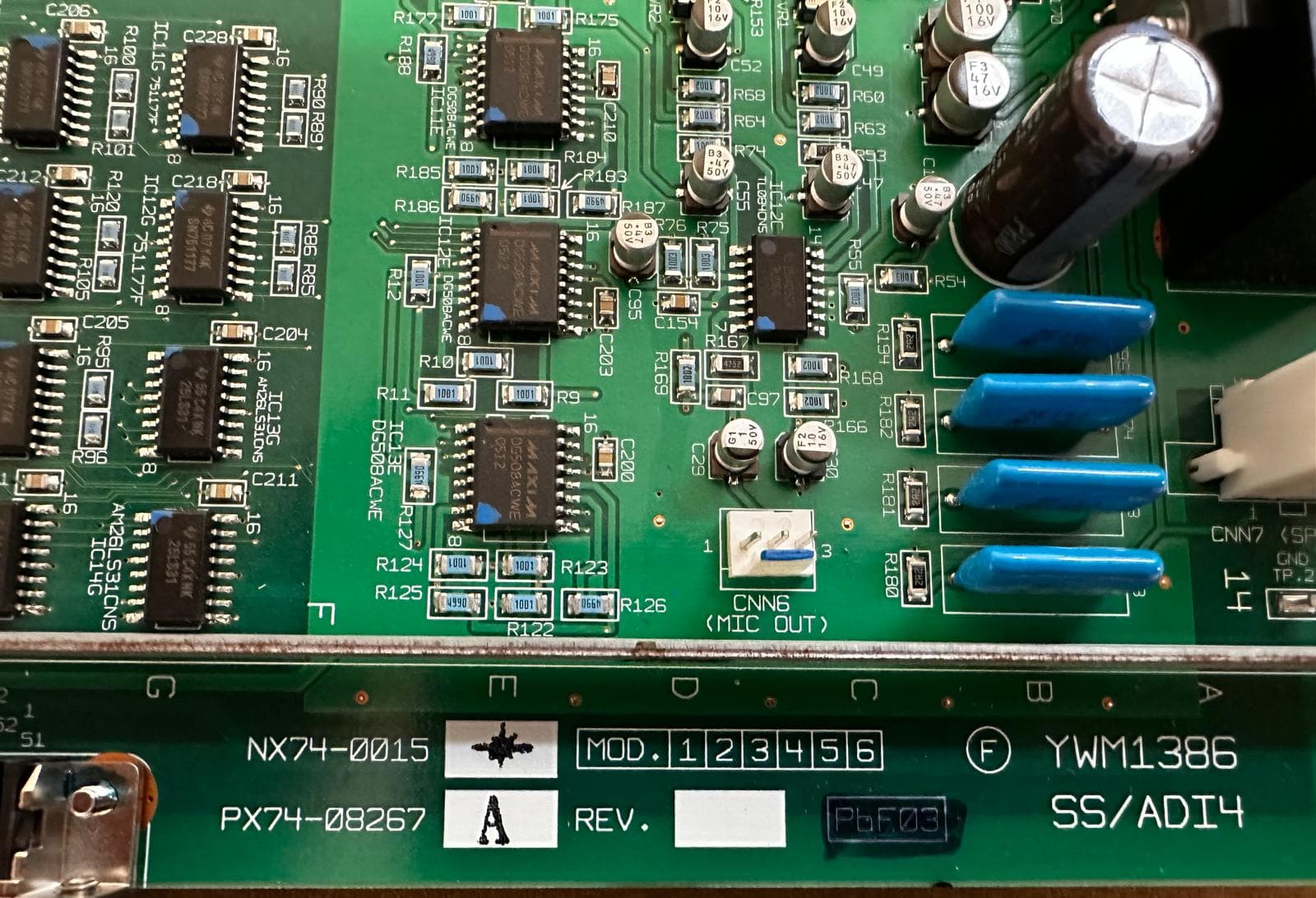 PX74-08267-SS/ADI4 Board