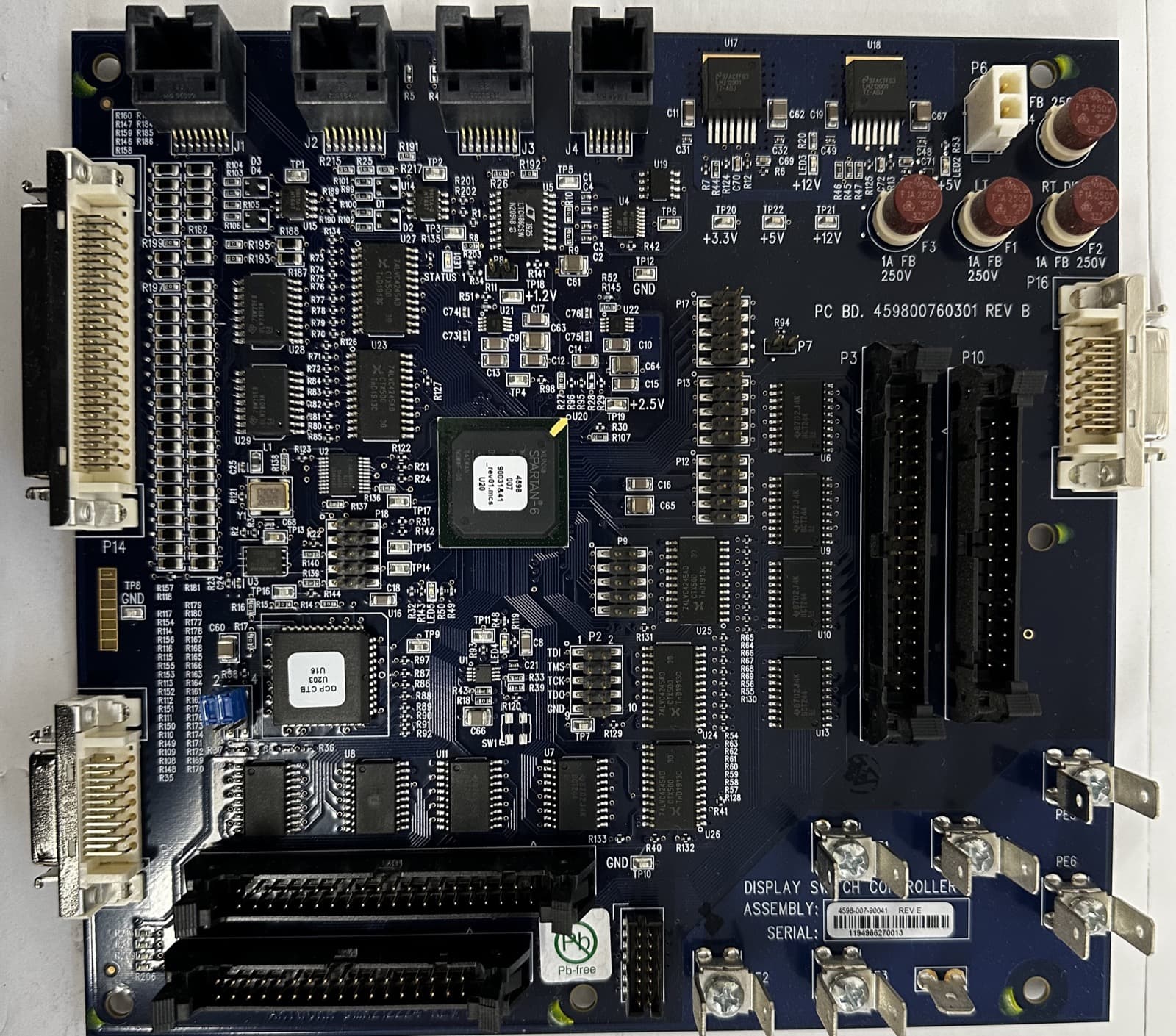 459800790041-GANTRY DISPLAY, FT/RR SW CNTRL