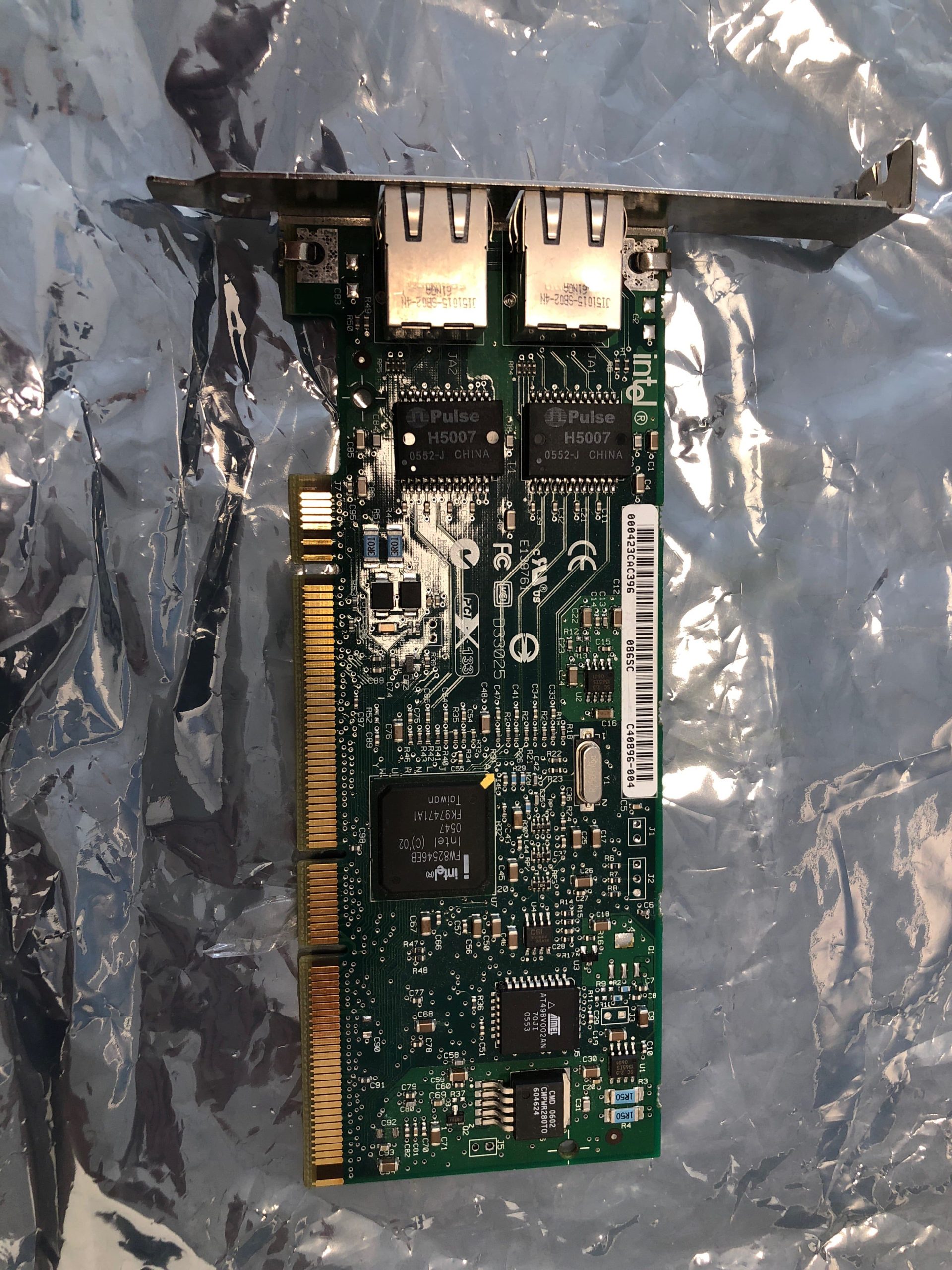 455018001011-1 GB Intel Dual Port LAN Card