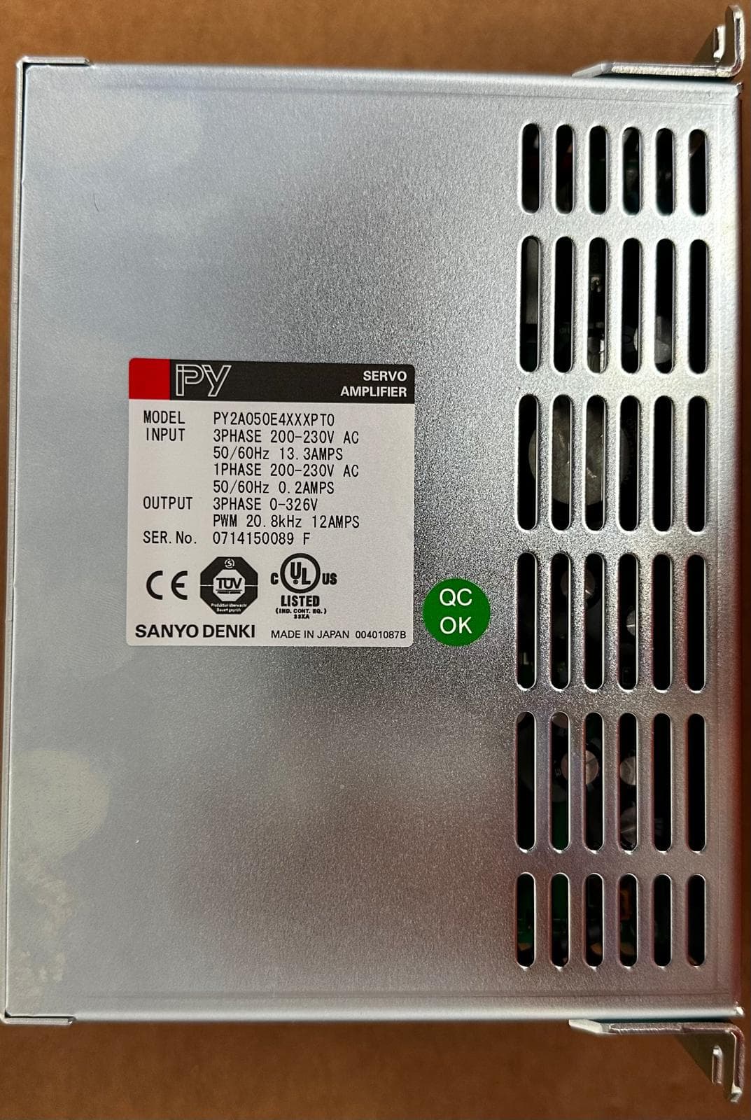 PY2A050E4XXXPT0-Servo Amplifier