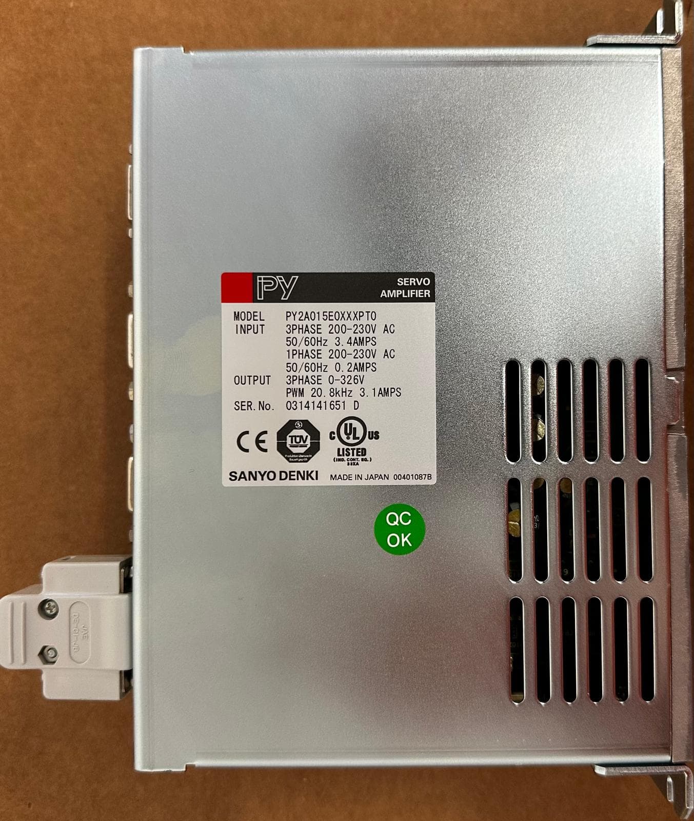 PY2A015E0XXXPT0-Servo Amplifier