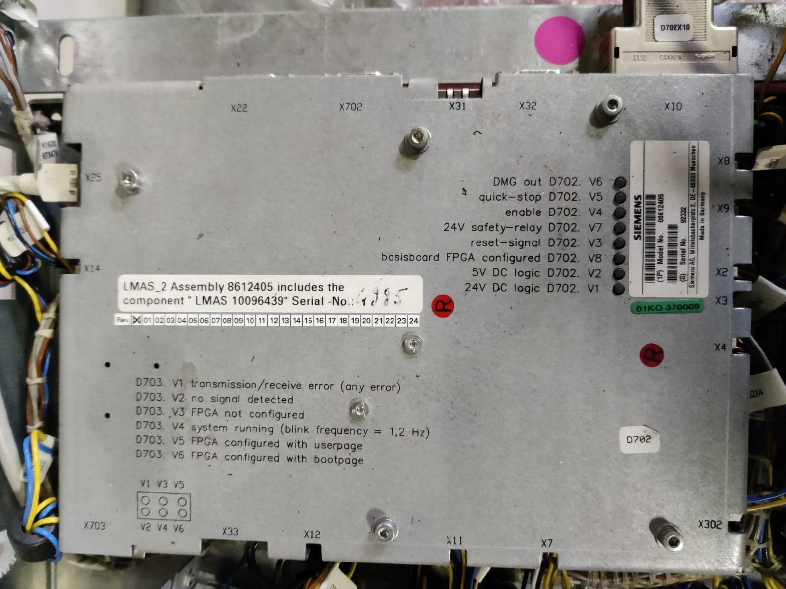 8612405-LMAS 2 ASSEMBLY D703