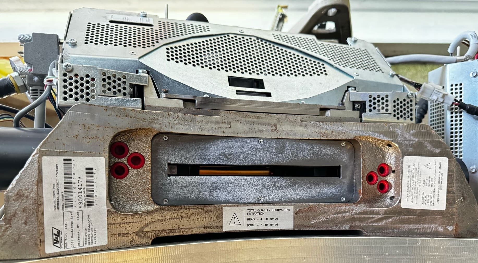 5140000-4-HELIOS 4 COLLIMATOR WITH NOTCHED FILLER BAR