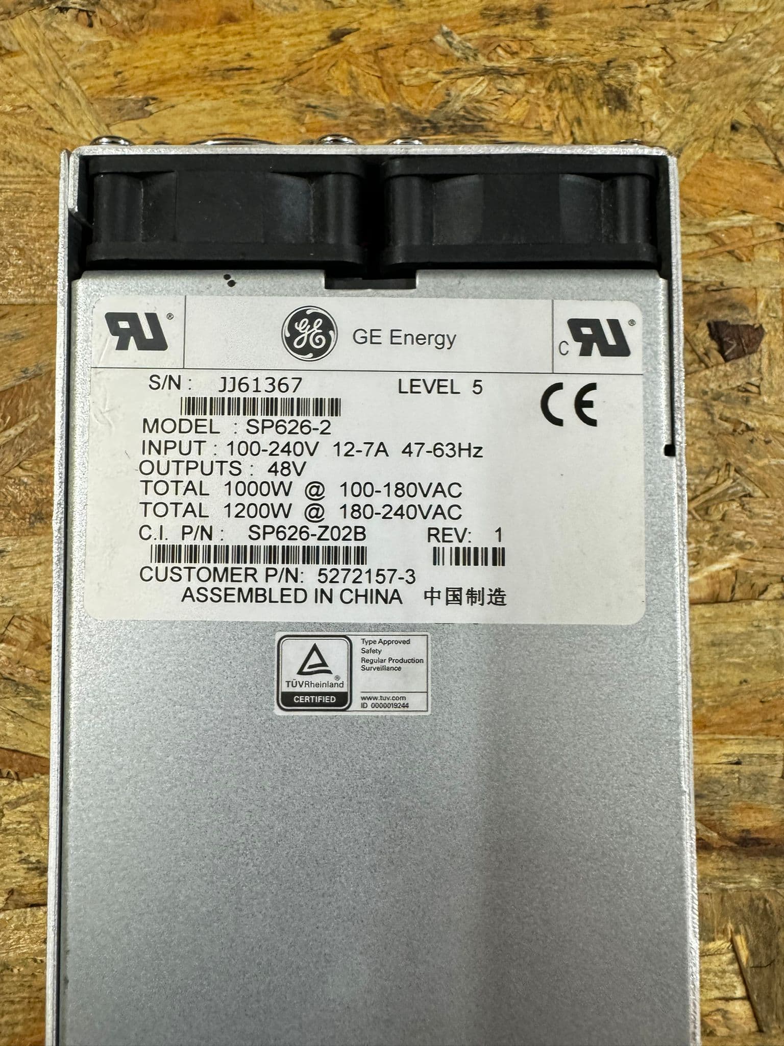 5272157-3-Cherokee 48Vdc 1KW supply with Ferrite filter