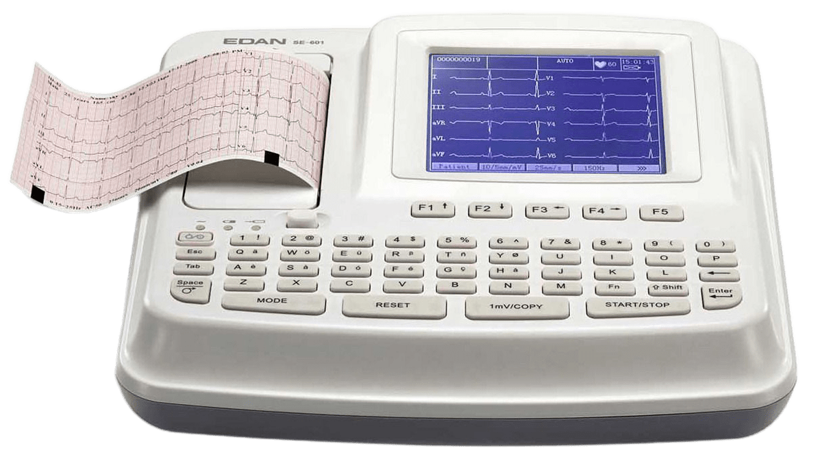 Электрокардиограф SE-6 с принадлежностями  1