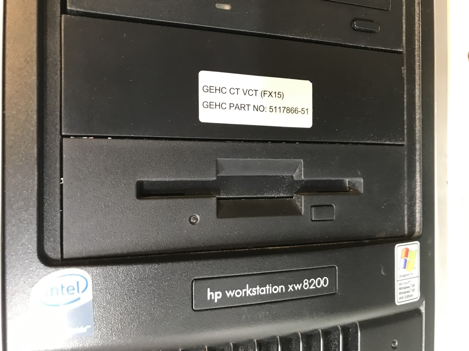 5117866-51-HP XW8200 CT/PET Host Computer With FX1500 Graphics Card and 4GB Memory