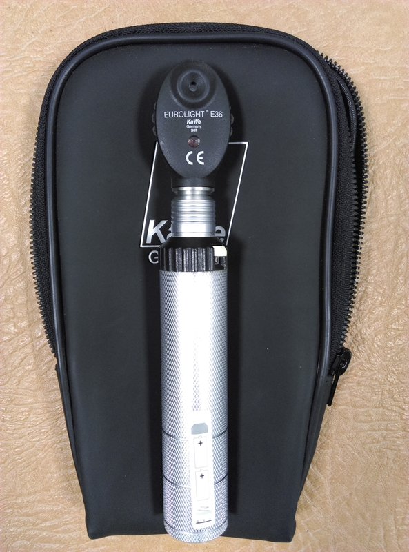 Офтальмоскоп KAWE Eurolight E36 с ксенон-галогенной лампой 3,5В 1
