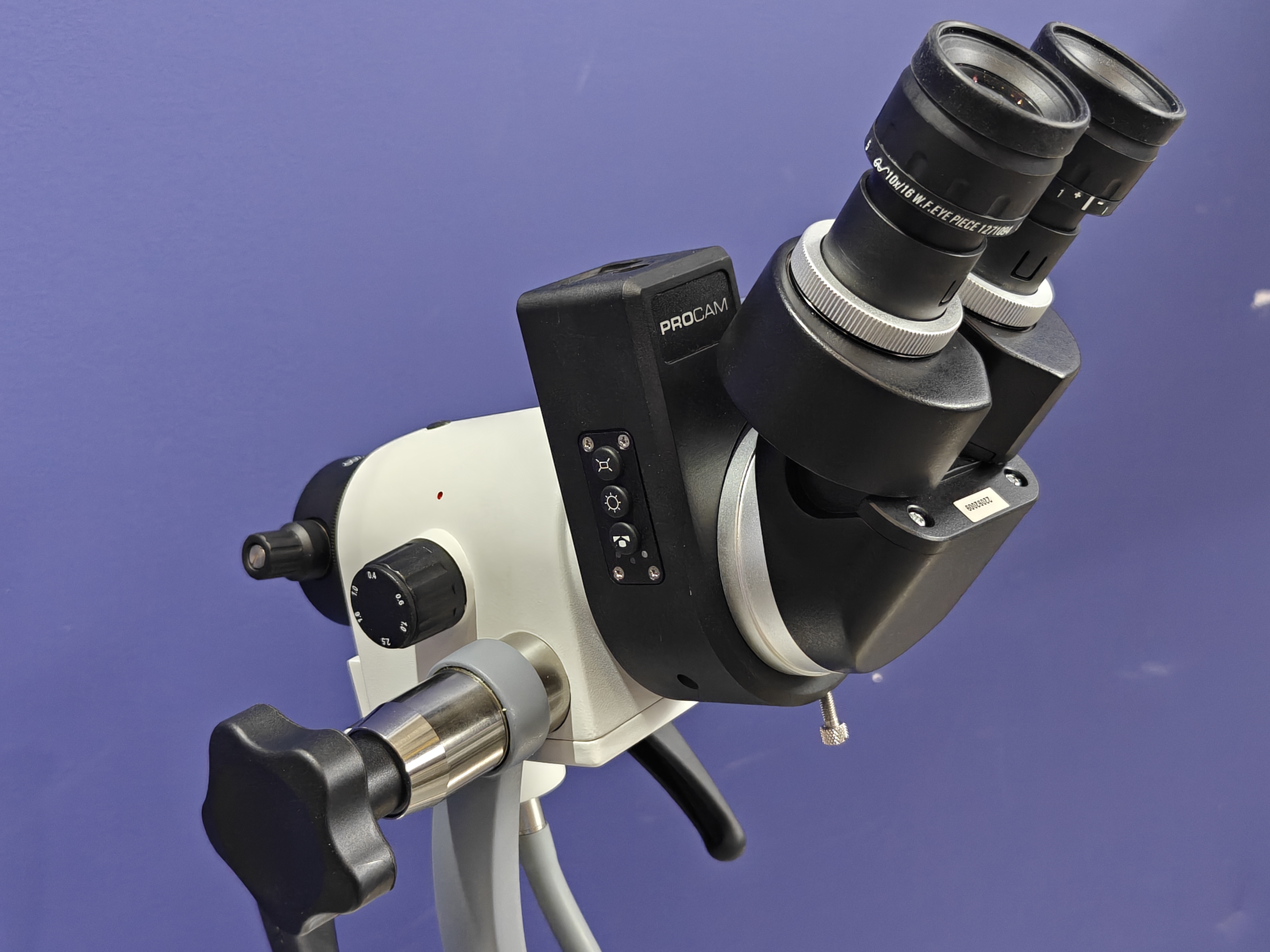 Кольпоскоп бинокулярный Microstar C100F (напольное крепление, пантографическое плечо, видеосистема) 2