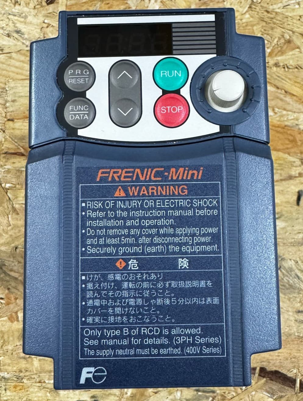 FRNO.4C1S-6G-AC INVERTER DRIVE