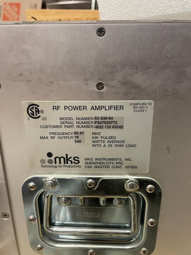 452213203242-RF AMPLIFIER 1.5T, 53-S30-64