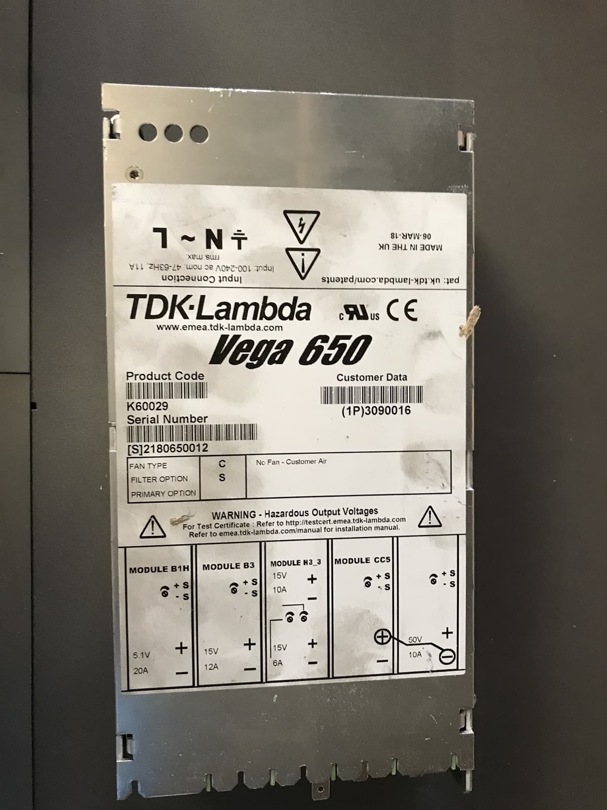 3090016-LAMBDA VEGA 650