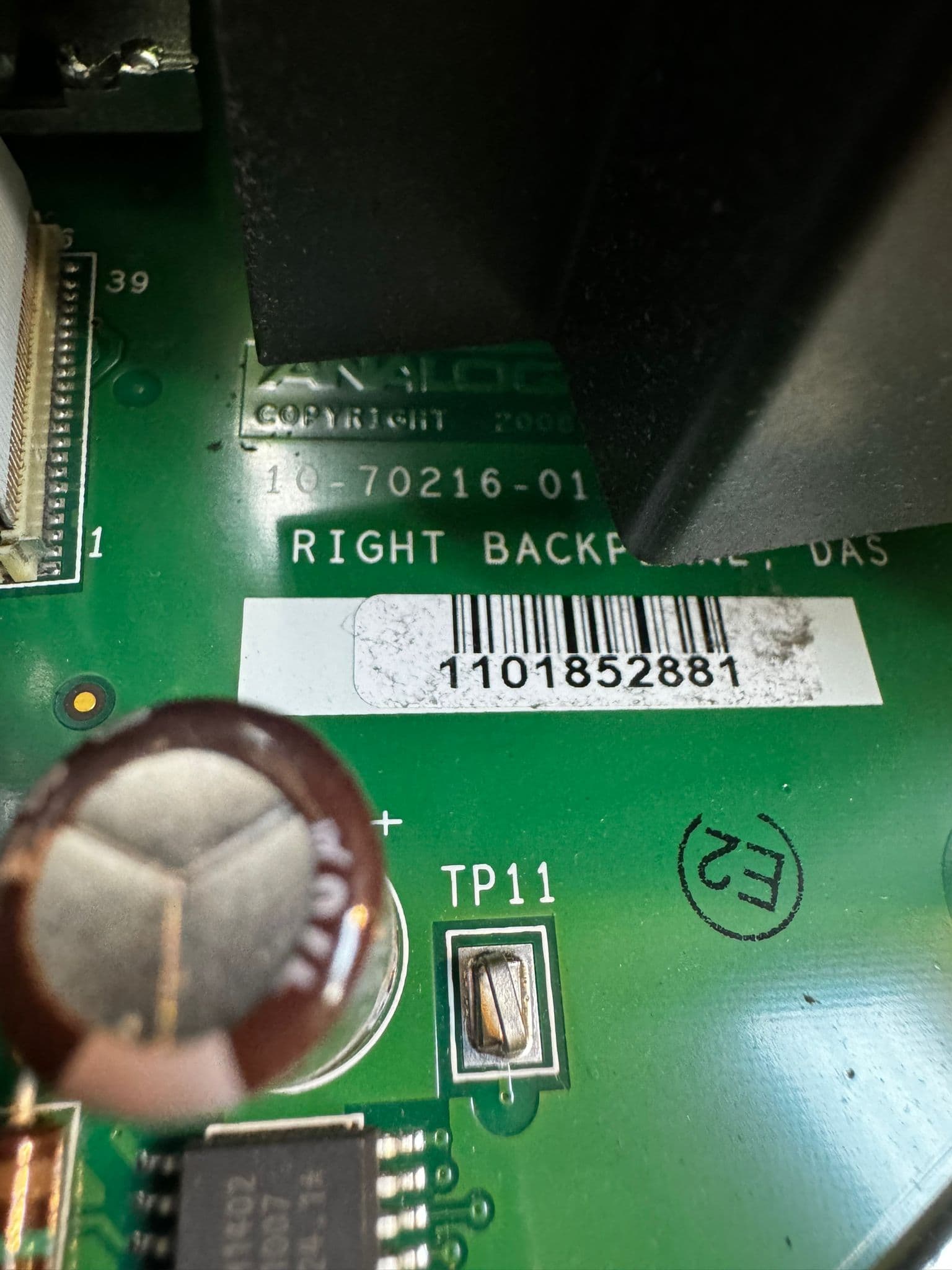 10-70214-01-Center Backplane DAS PCB