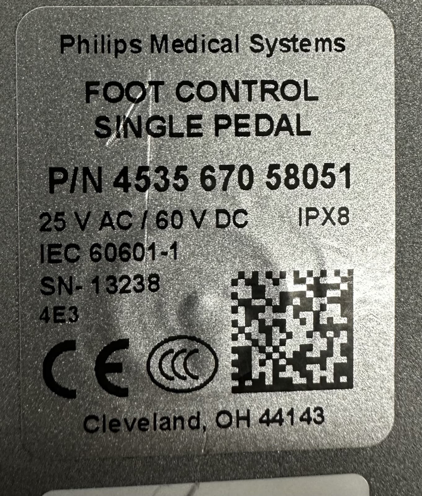 453567058051-Foot Control, single-pedal